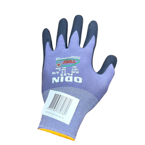 Montagehandschuh Flex Feinstrickhandschuh Größe 8 (M) Cat 2 Nitrilbeschichtung
