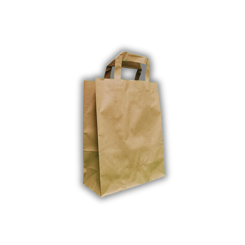 Papiertragetasche 32 x 16 x 39 cm braun 200 Stück