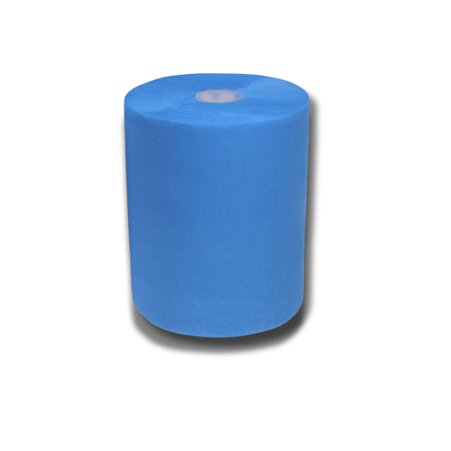 Putzpapier-Rolle 36cm, 2-lg., blau, 2 Stück