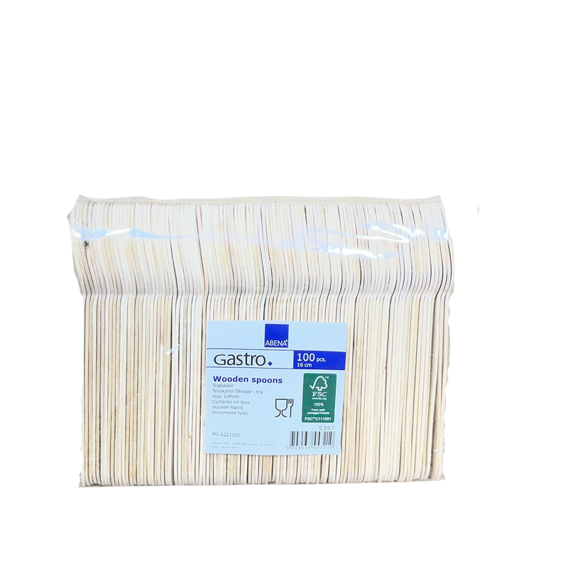 Löffel einweg Holz 16,5 cm 2000 Stück