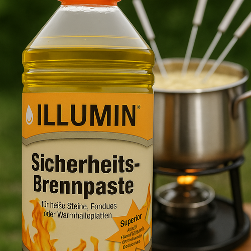 Sicherheitsbrennpaste 1 Liter Illumin Brenngel Kamingel IPA