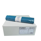 Müllsack, 120 L, 700 x 1100mm Stärke MEDIUM, 10 Rollen je 25 Sack blau [FUNNY AG-871]