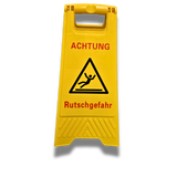 Warnschild VORSICHT RUTSCHGEFAHR