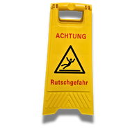 Warnschild VORSICHT RUTSCHGEFAHR