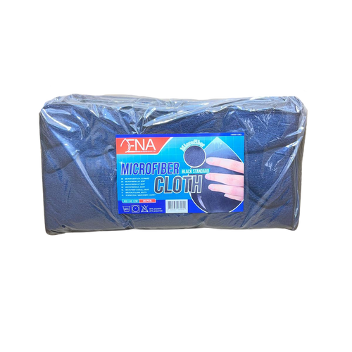 20 x Mikrofasertücher SCHWARZ 40 x 40cm Profiqualität ST Gastro Microfasertuch