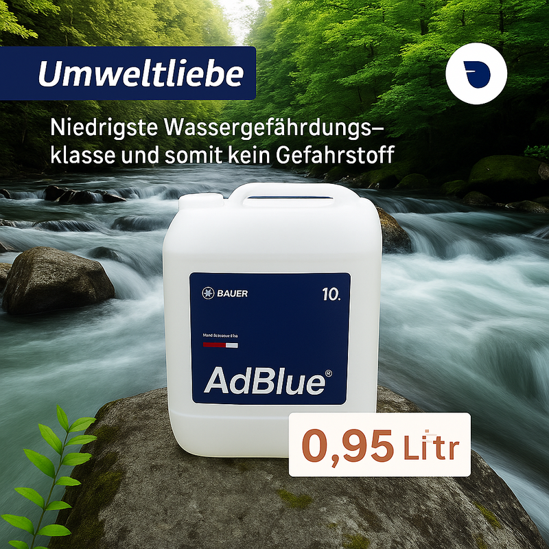 AdBlue® 0,95€ /L in 10L Kanister inkl. Ausgießer| Made in Germany