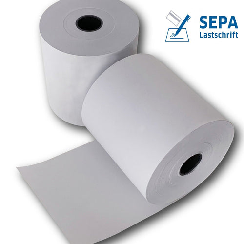 Thermorolle 80/80m/12 SEPA Lastschrifttext