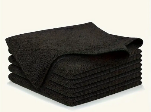 20 x Mikrofasertücher SCHWARZ 40 x 40cm Profiqualität ST Gastro Microfasertuch