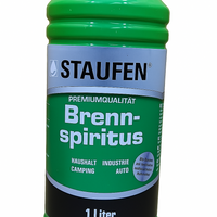 Staufen Brennspiritus 1L – Premiumqualität für Haushalt, Camping & Industrie