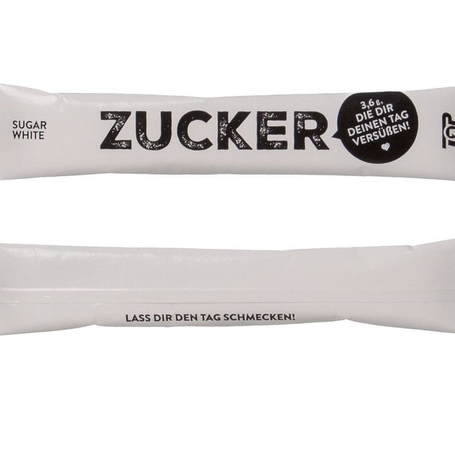 2000x Zucker Sticks à 3,6g – Weißer Zucker für Gastro, Büro & To-Go