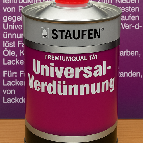 Staufen Universalverdünnung 1L – Premiumqualität für Lacke & Kleber