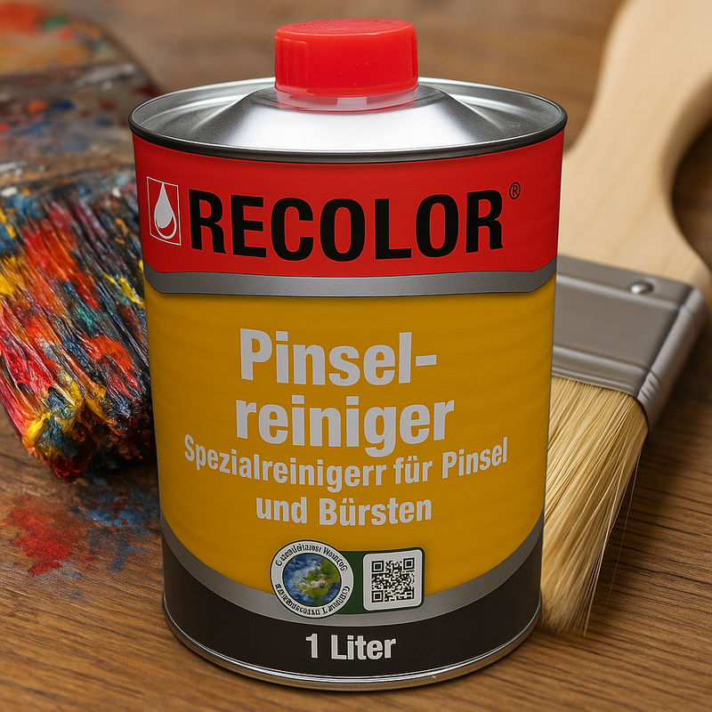 RECOLOR Pinselreiniger 1L – Spezialreiniger für Pinsel & Bürsten