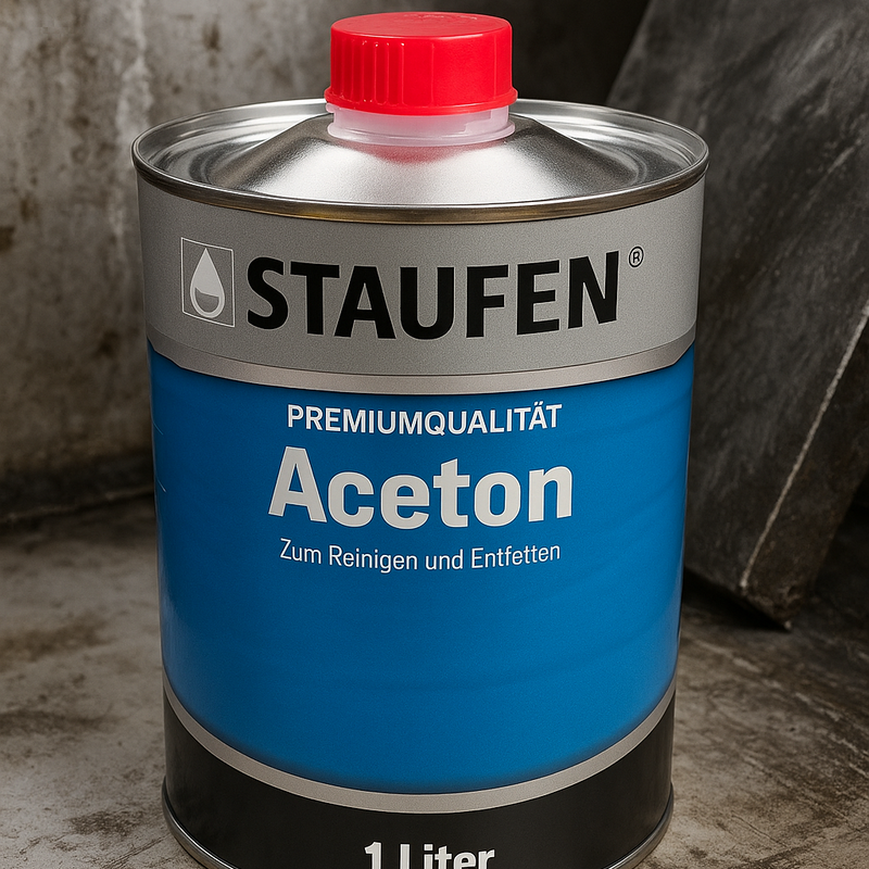 Staufen Aceton 1L – Reiniger & Entfetter | Premium Lösungsmittel Metall Lack
