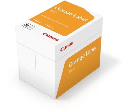 Canon Orange Label Best (PEFC) Kopierpapier A4 80g/m² weiß – 5 x 500 Blatt (2.500 Blatt)
