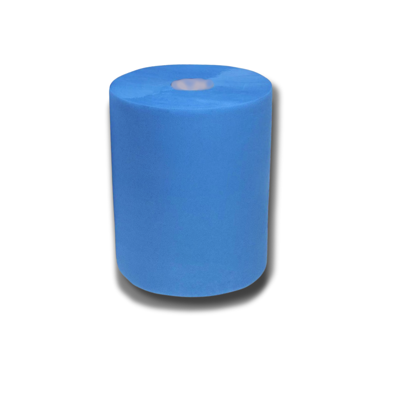 Putzpapier-Rolle 36cm, 2-lg., blau, 2 Stück
