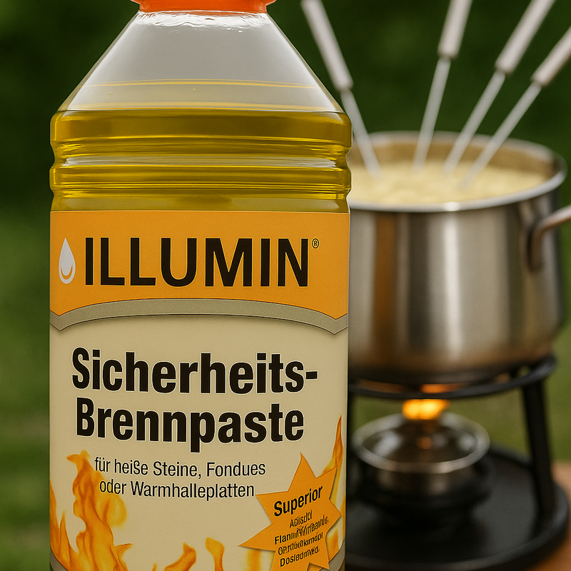 Sicherheitsbrennpaste 1 Liter Illumin Brenngel Kamingel IPA